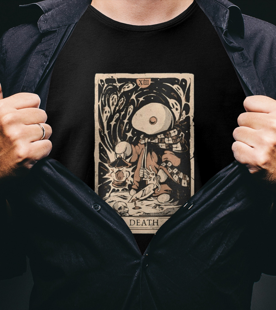 Tonberry King Final Fantasy Death Reaper Tarot Card XIII T-Shirt