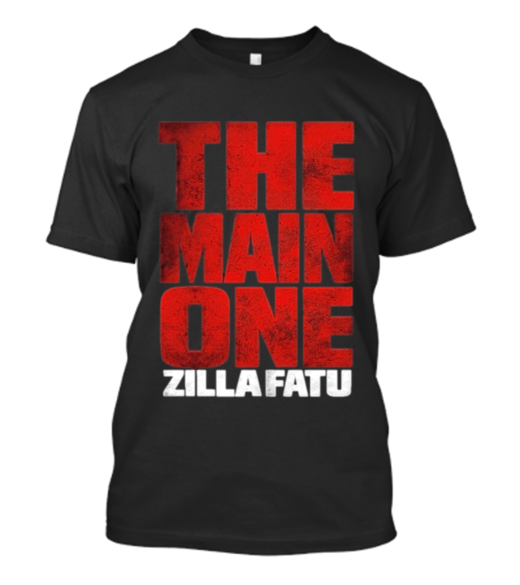 Zilla Fatu The Main One Bold Red T-Shirt
