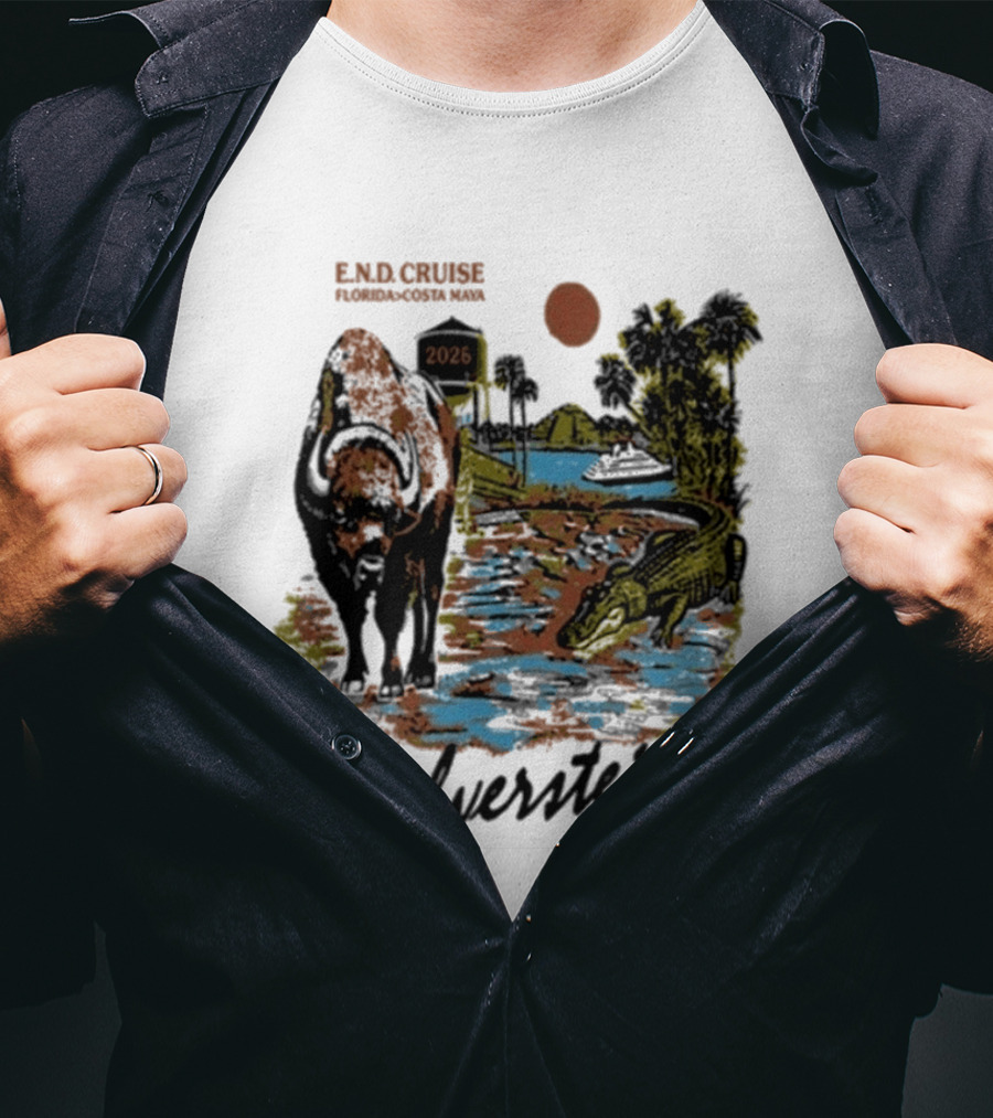 Silverstein Buffalo E.M.B. Cruise Florida Everglade 2026 Souvenir T-Shirt