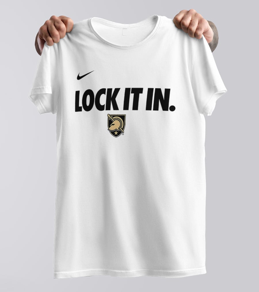 Nike Lock It In Army Black Knights 2026 WCC T-Shirt