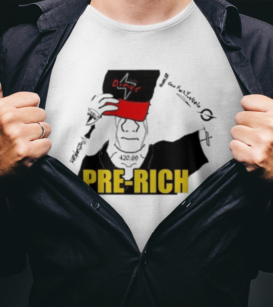 Back To The Diner Pre Rich Red Hat T-Shirt