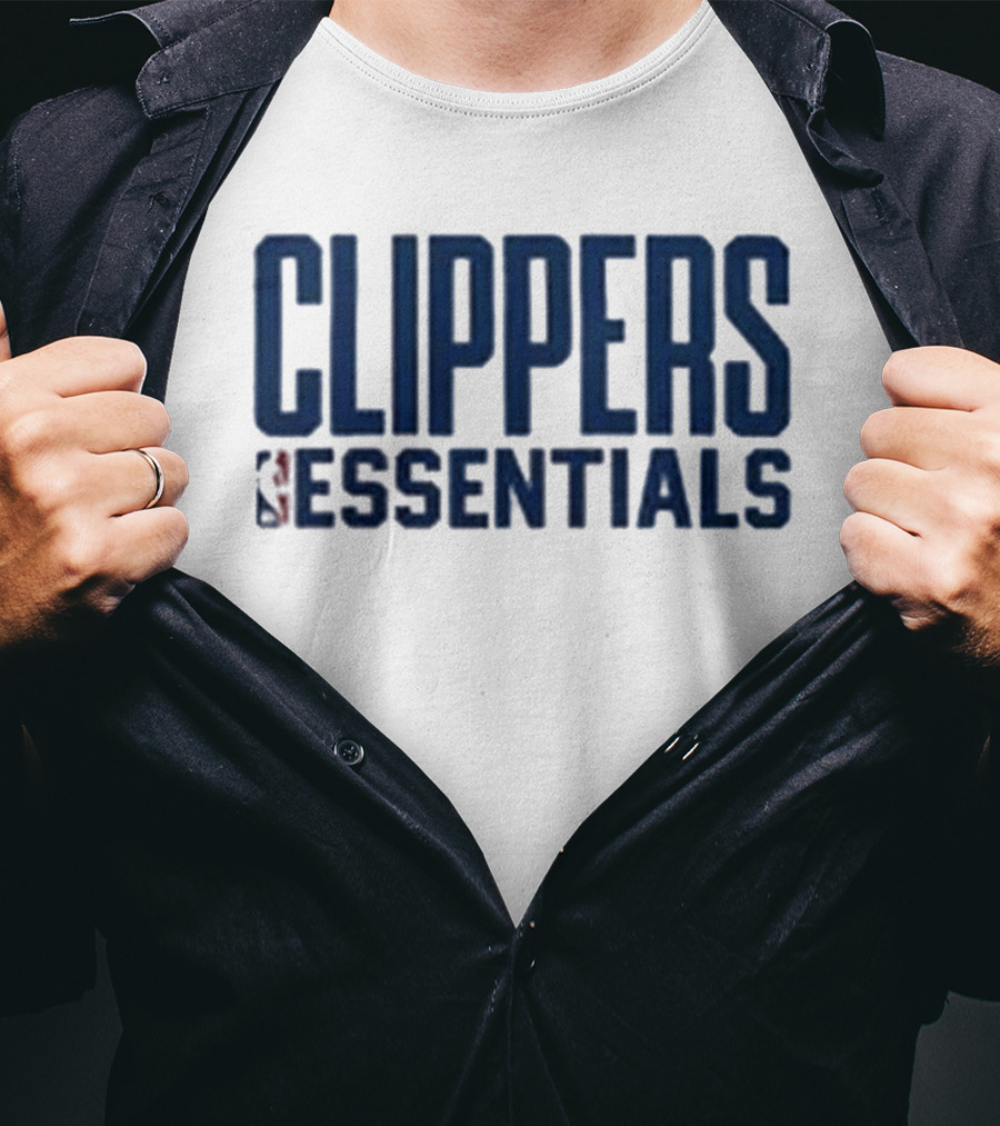 Los Angeles Clippers Essentials 2026 NBA Fan Gear T-Shirt