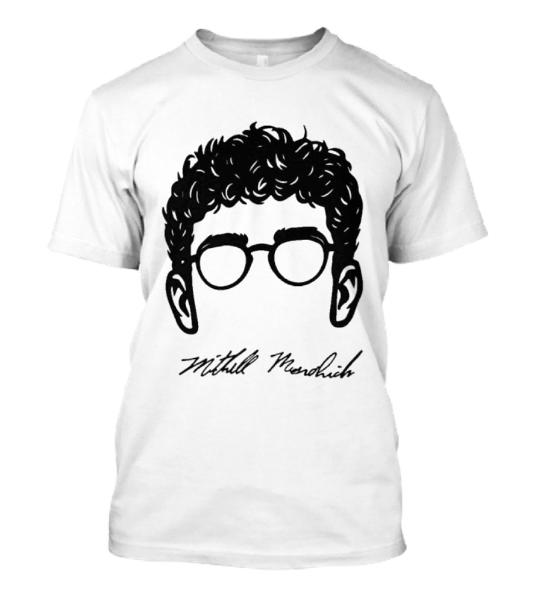 Mitchell Mesenbrink Glasses Hair Silhouette Cael Sanderson T-Shirt