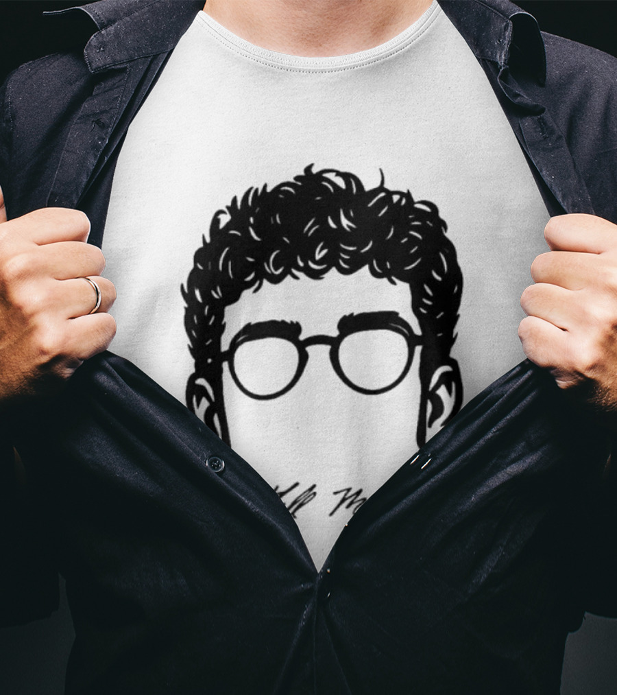 Mitchell Mesenbrink Glasses Hair Silhouette Cael Sanderson T-Shirt