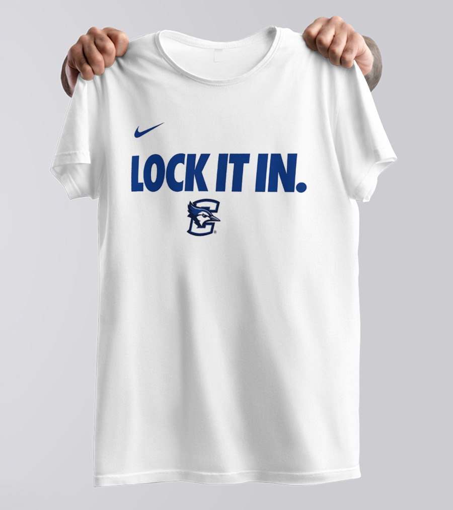 Nike Creighton Bluejays Lock It In 2026 WCC T-Shirt