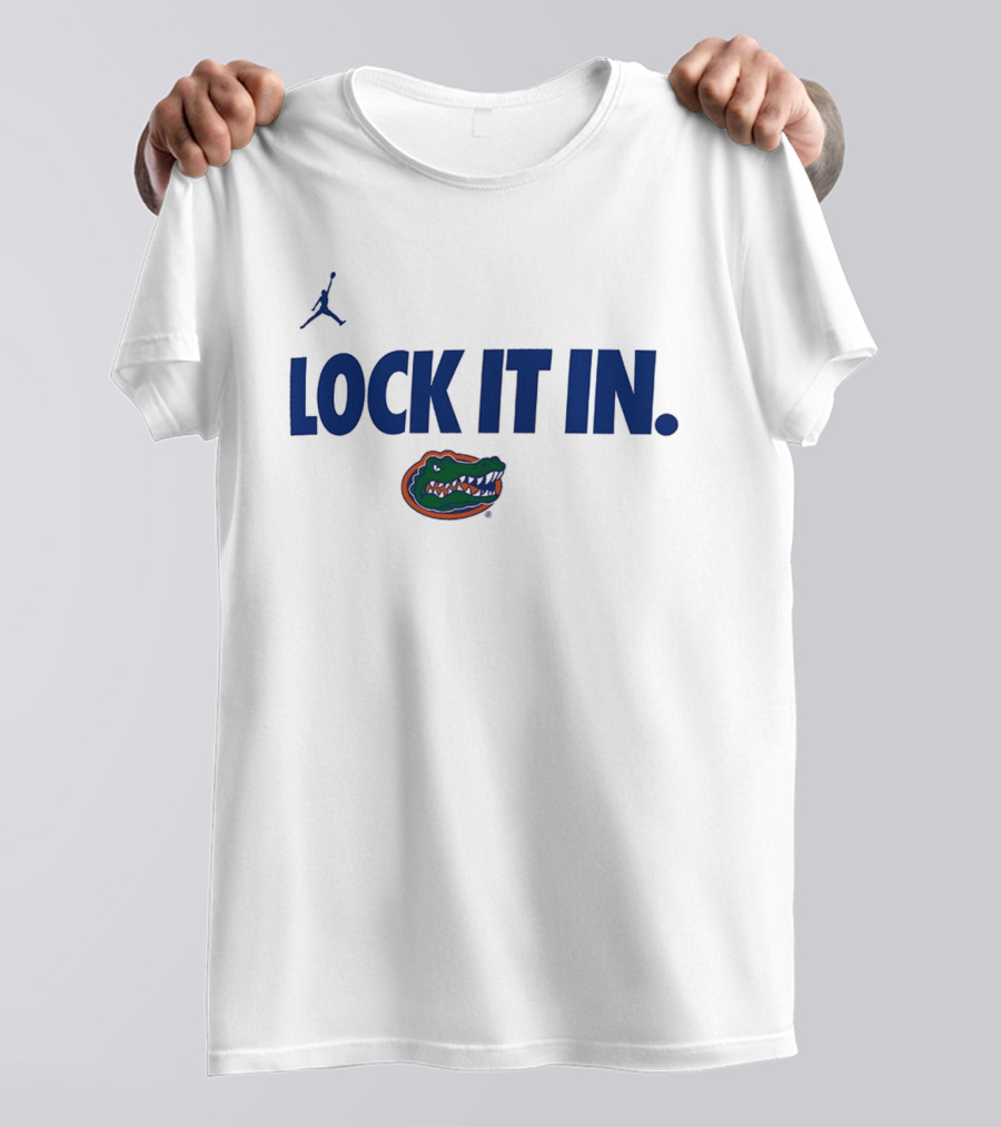 Florida Gators Lock It In Nike Jordan Brand T-Shirt