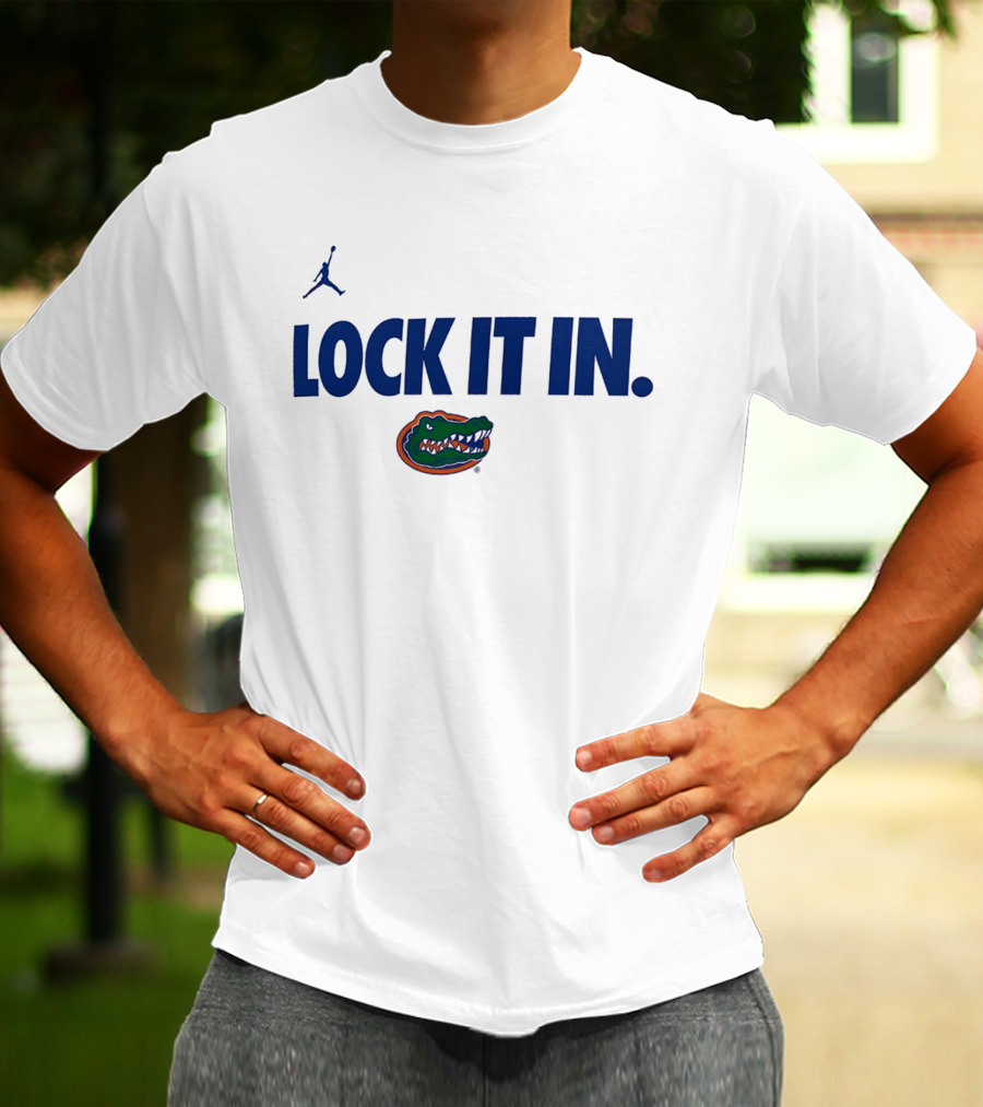 Florida Gators Lock It In Nike Jordan Brand T-Shirt