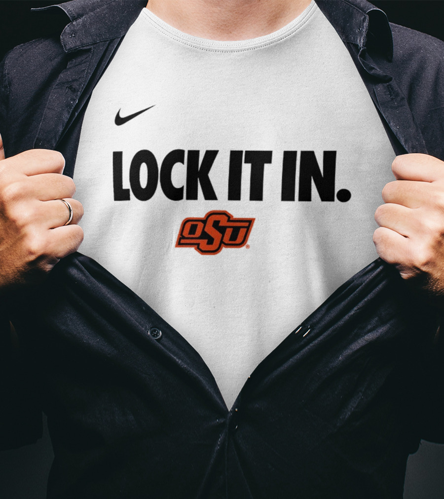 Nike Lock It In Oklahoma State Cowboys OSU 2026 WCC T-Shirt