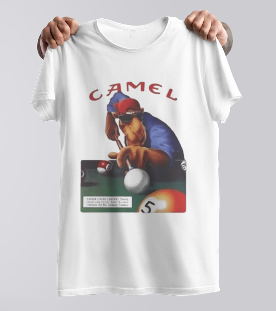 Camel 75th Birthday Joe Pool Player T-Shirt