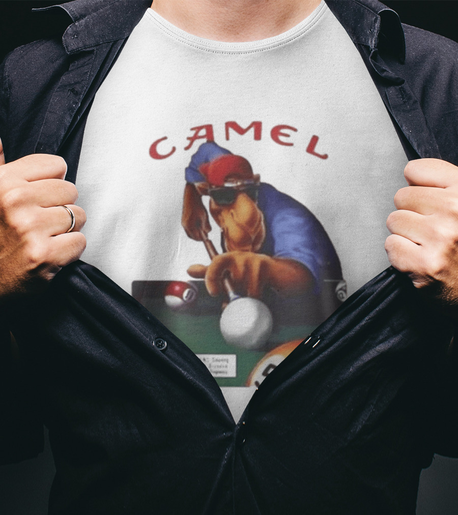 Camel 75th Birthday Joe Pool Player T-Shirt