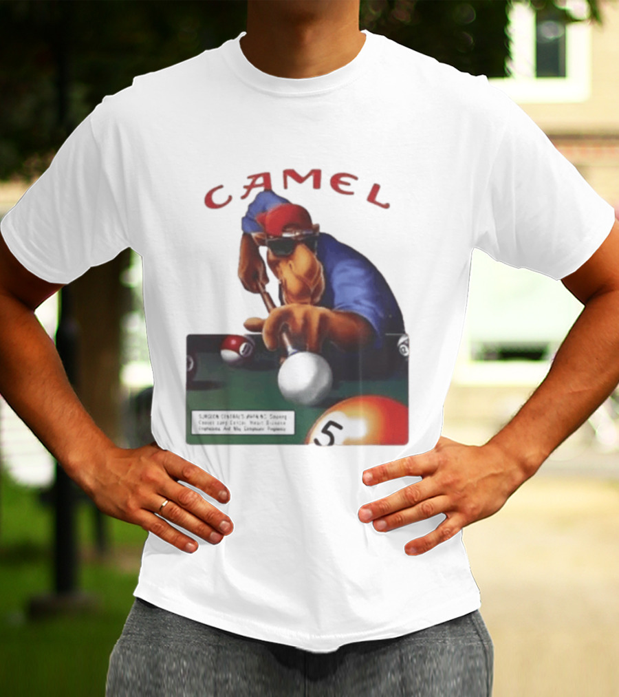 Camel 75th Birthday Joe Pool Player T-Shirt