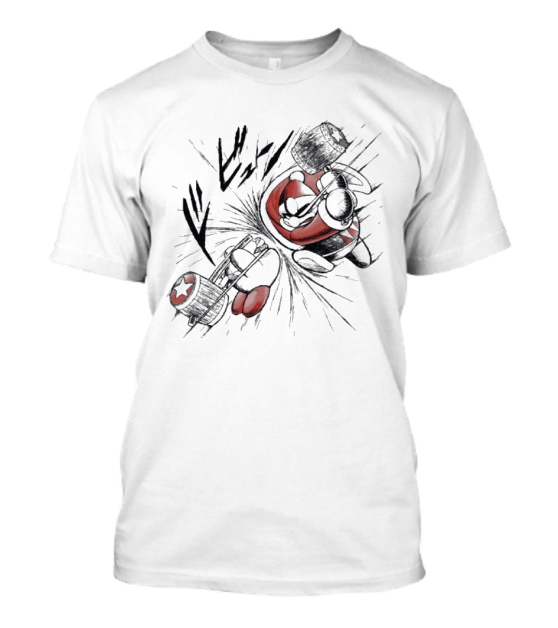 Smashin' Showdown Sumi Hammer Action Burst T-Shirt