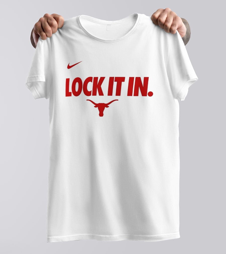 Texas Longhorns Lock It In Nike 2026 T-Shirt
