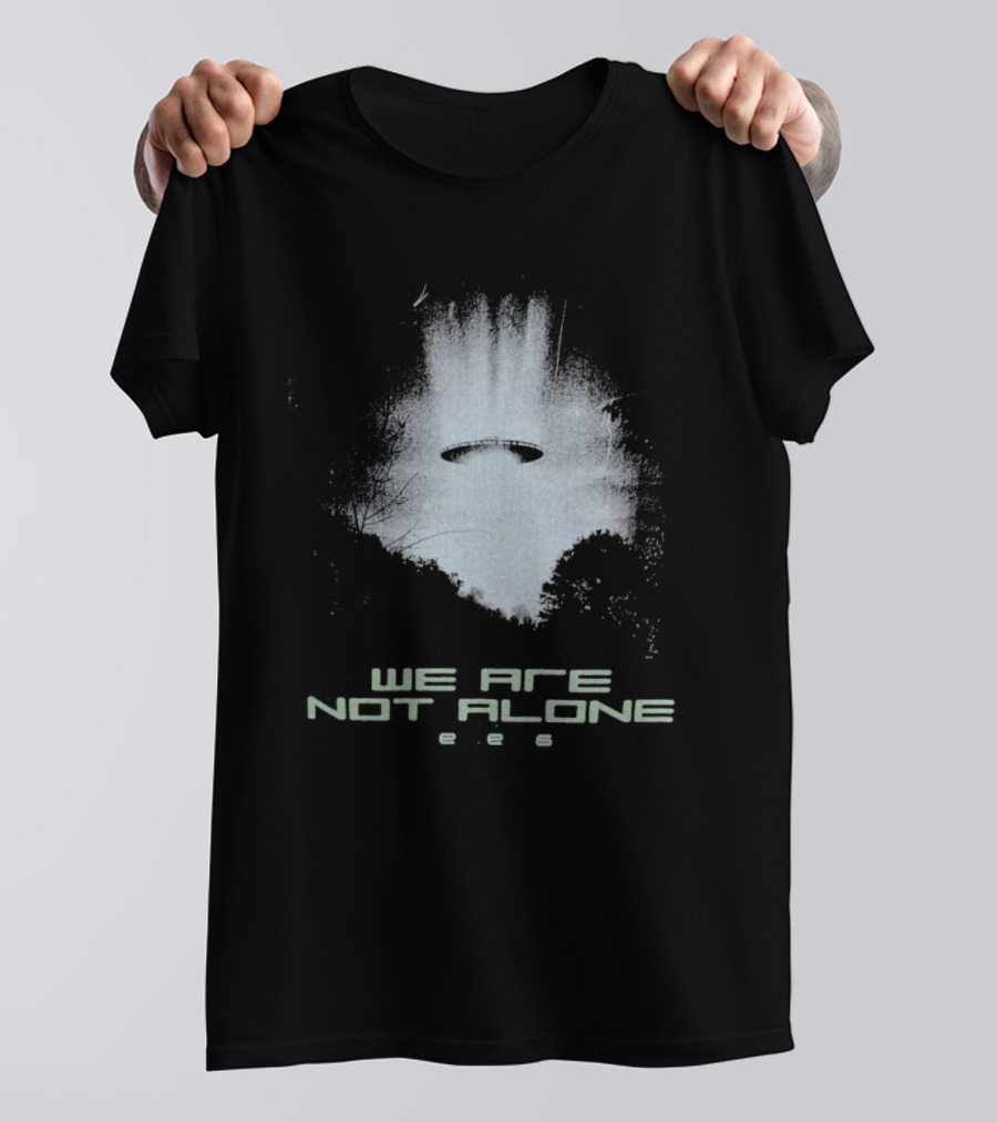 We Are Not Alone Alien Knit 1886 T-Shirt