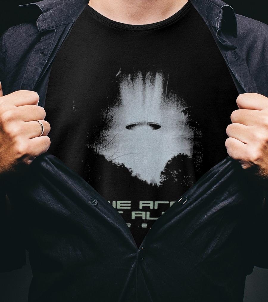 We Are Not Alone Alien Knit 1886 T-Shirt