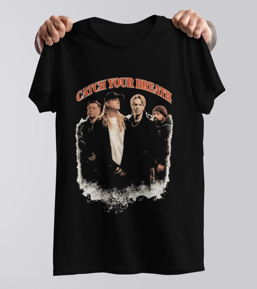 Catch Your Breath Vintage 90s Band Aesthetic T-Shirt