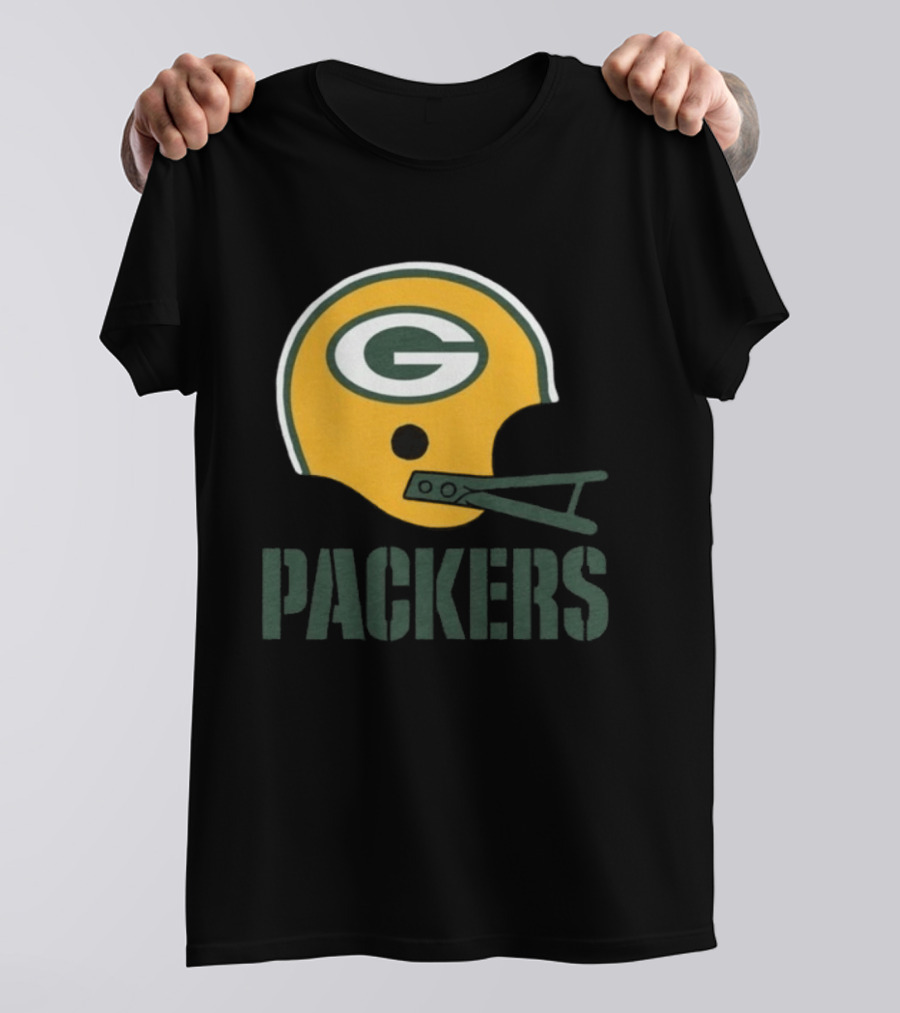 Green Bay Packers Helmet G Icon Packers T-Shirt