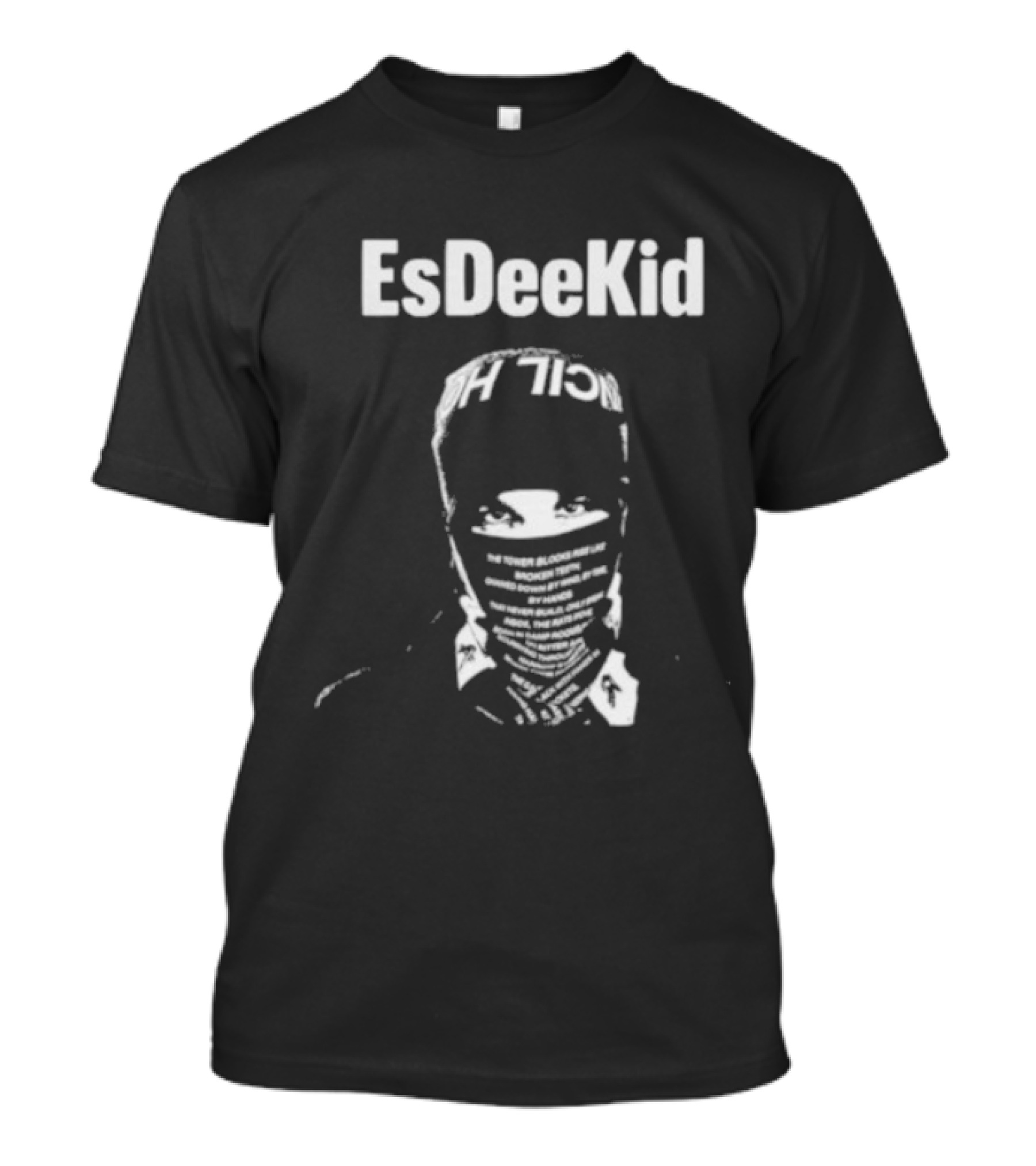 Rebel EsDeeKid Masked Face Concept T-Shirt