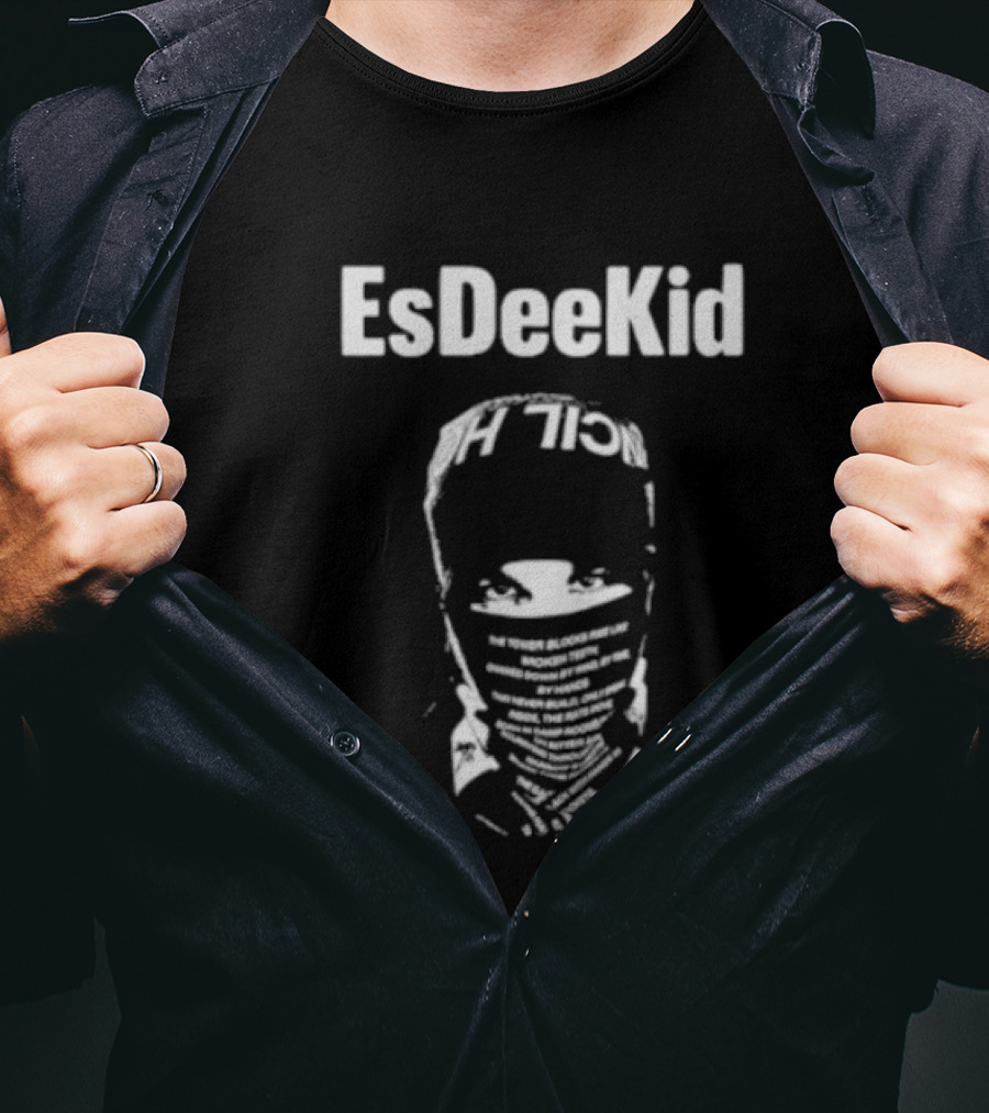 Rebel EsDeeKid Masked Face Concept T-Shirt