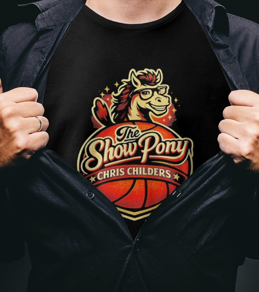 The Show Pony Chris Childers Basketball T-Shirt