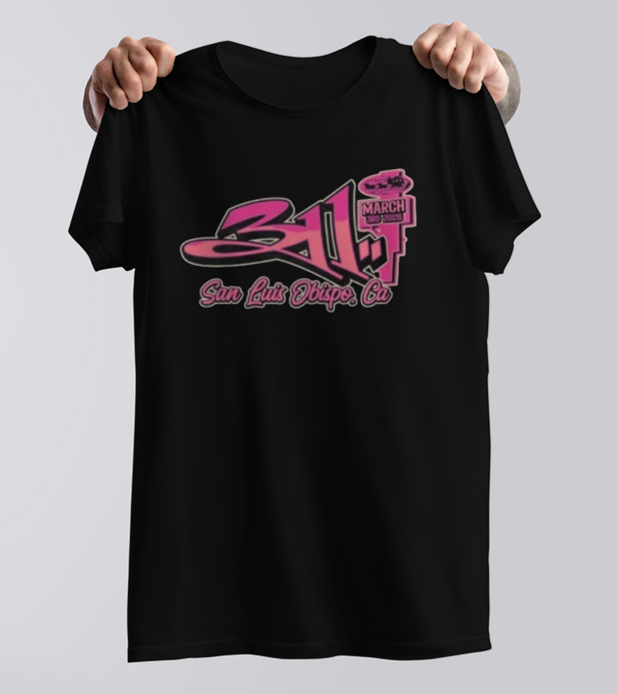 311 March 3rd 2026 San Luis Obispo CA Event T-Shirt
