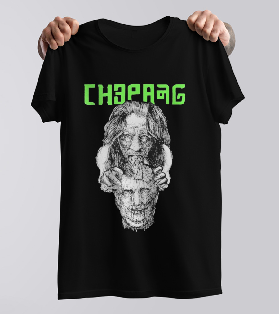 Chepang Chepang Horror Face T-Shirt