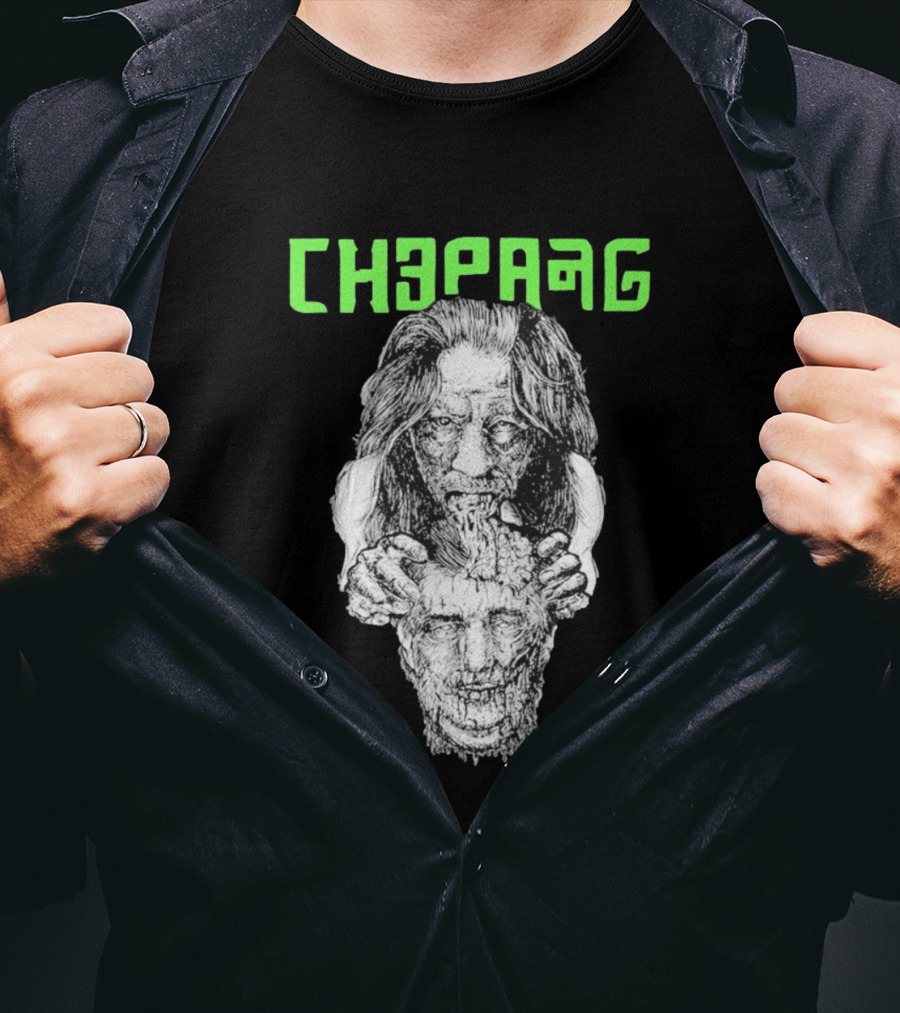 Chepang Chepang Horror Face T-Shirt