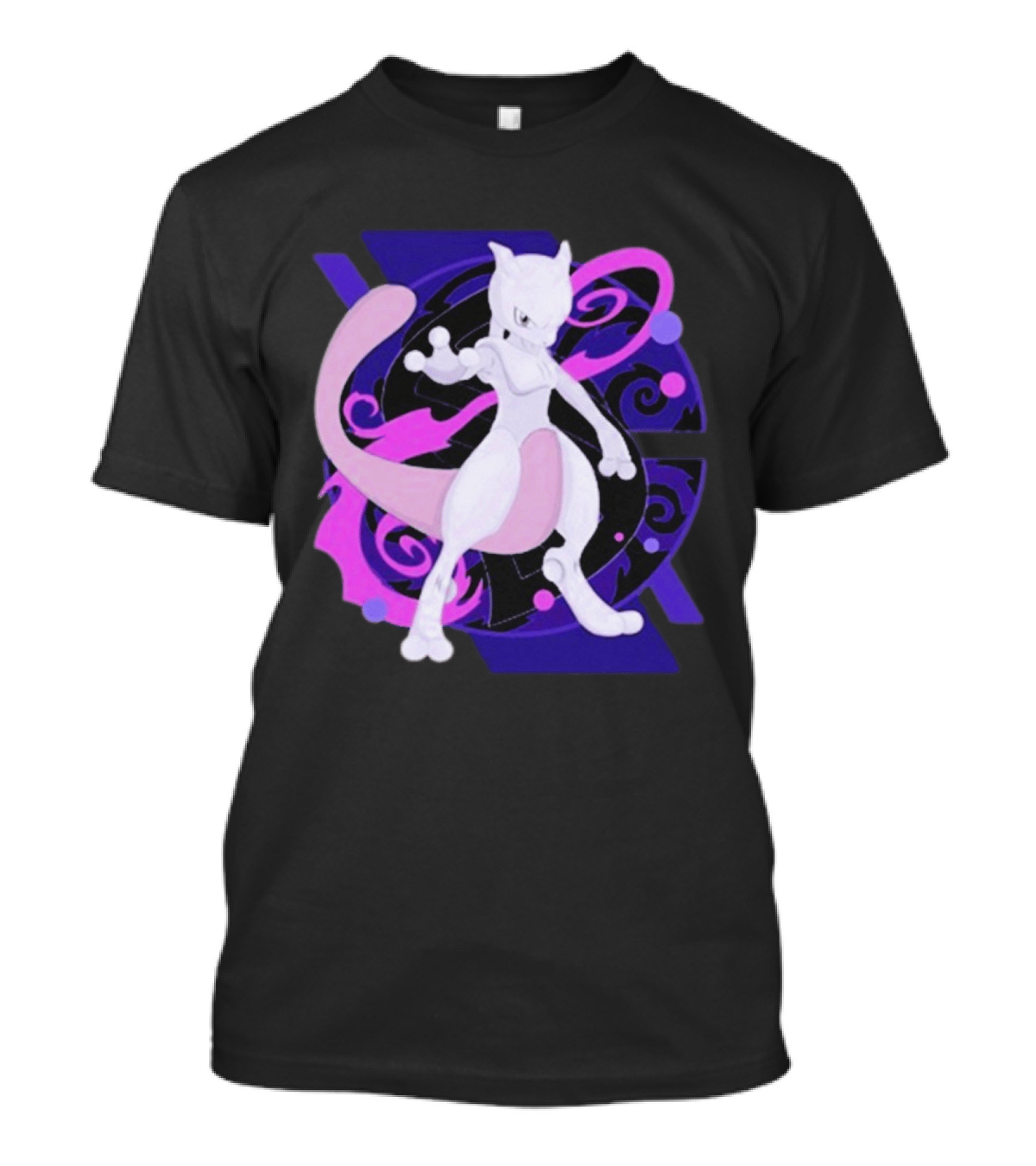 Mewtwo Pokemon Go Fest 2026 Psychedelic T-Shirt