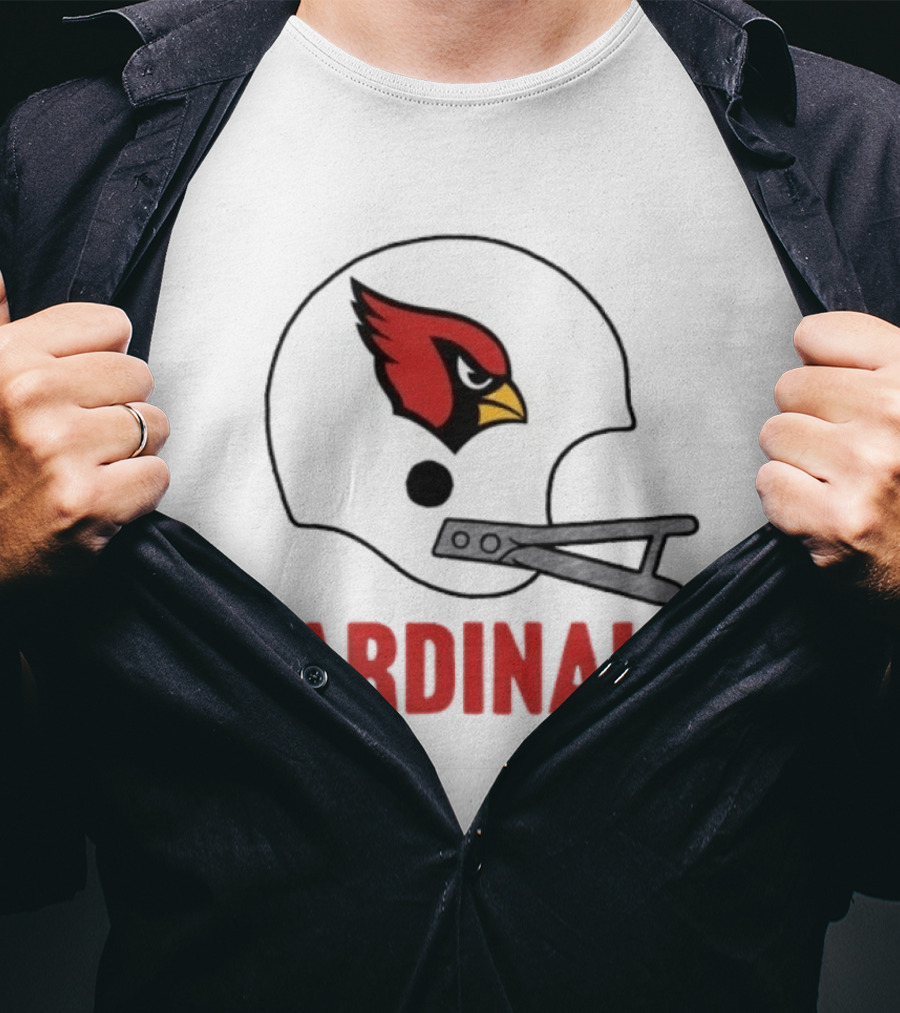 Arizona Cardinals Big Helmet Cardinals T-Shirt