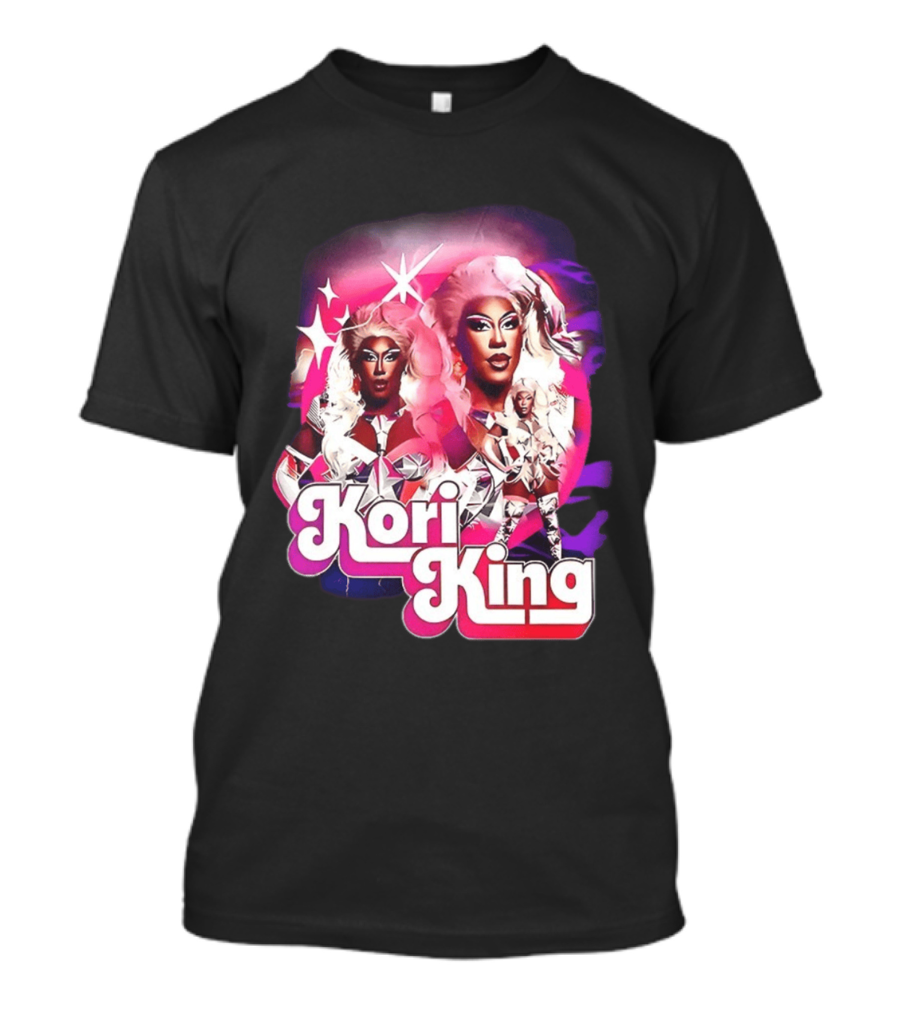 Kori King Collage Stars And Glamour T-Shirt
