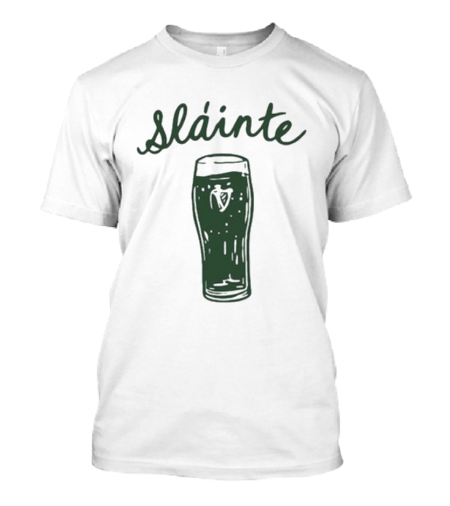 St. Patrick's Day Sláinte Irish Pint Glass Cheers T-Shirt