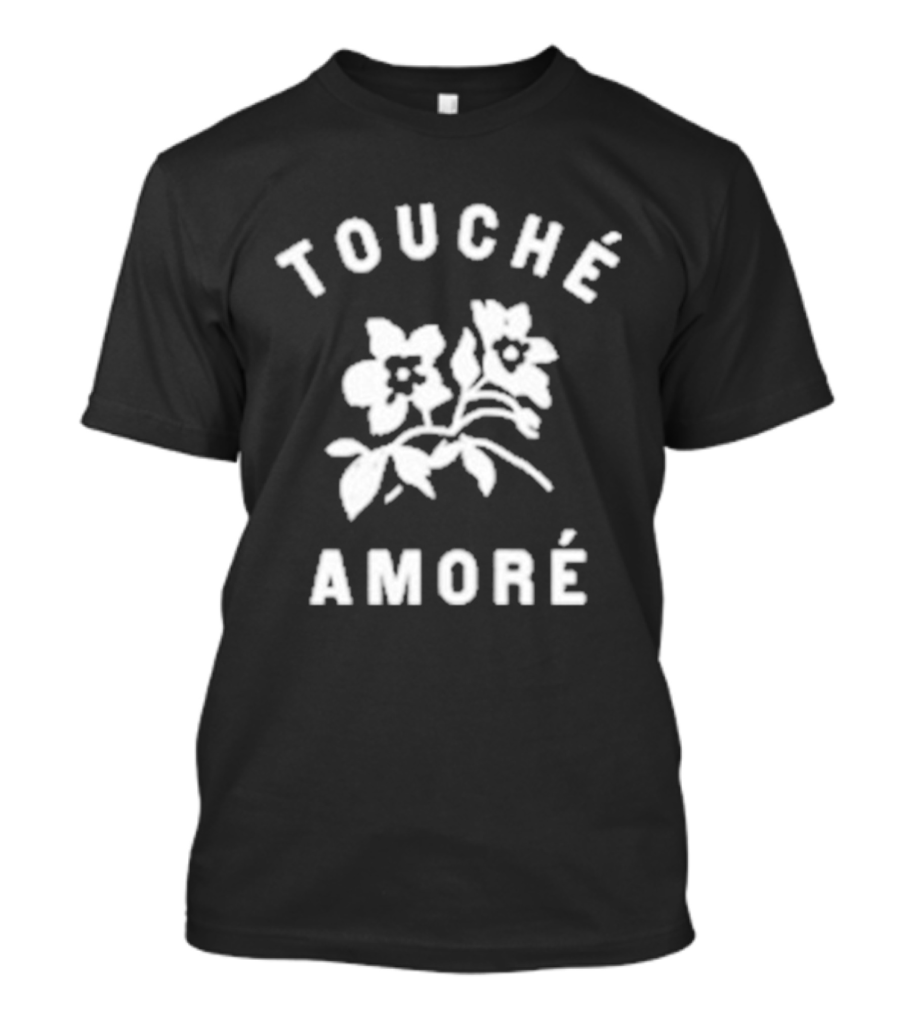 Touche Amore Floral Design It Was Time This Whole Time T-Shirt