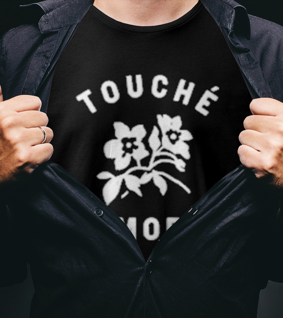 Touche Amore Floral Design It Was Time This Whole Time T-Shirt