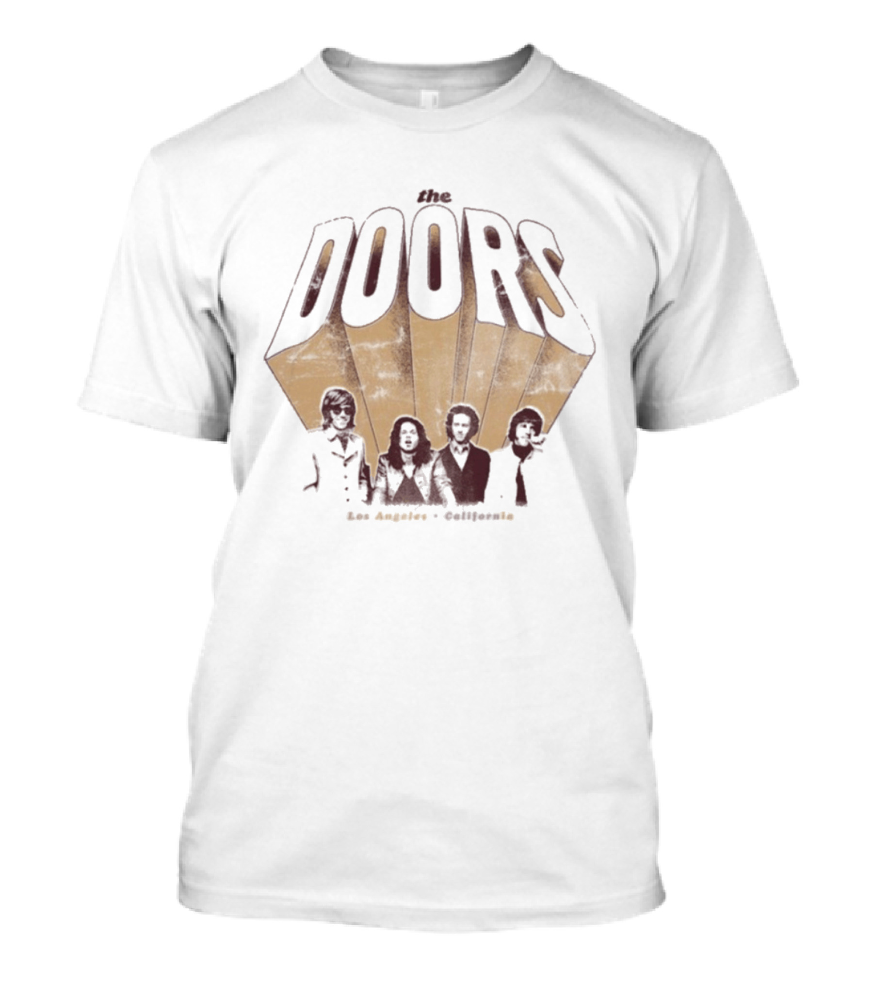 The Doors Los Angeles California Festival Vintage Band T-Shirt
