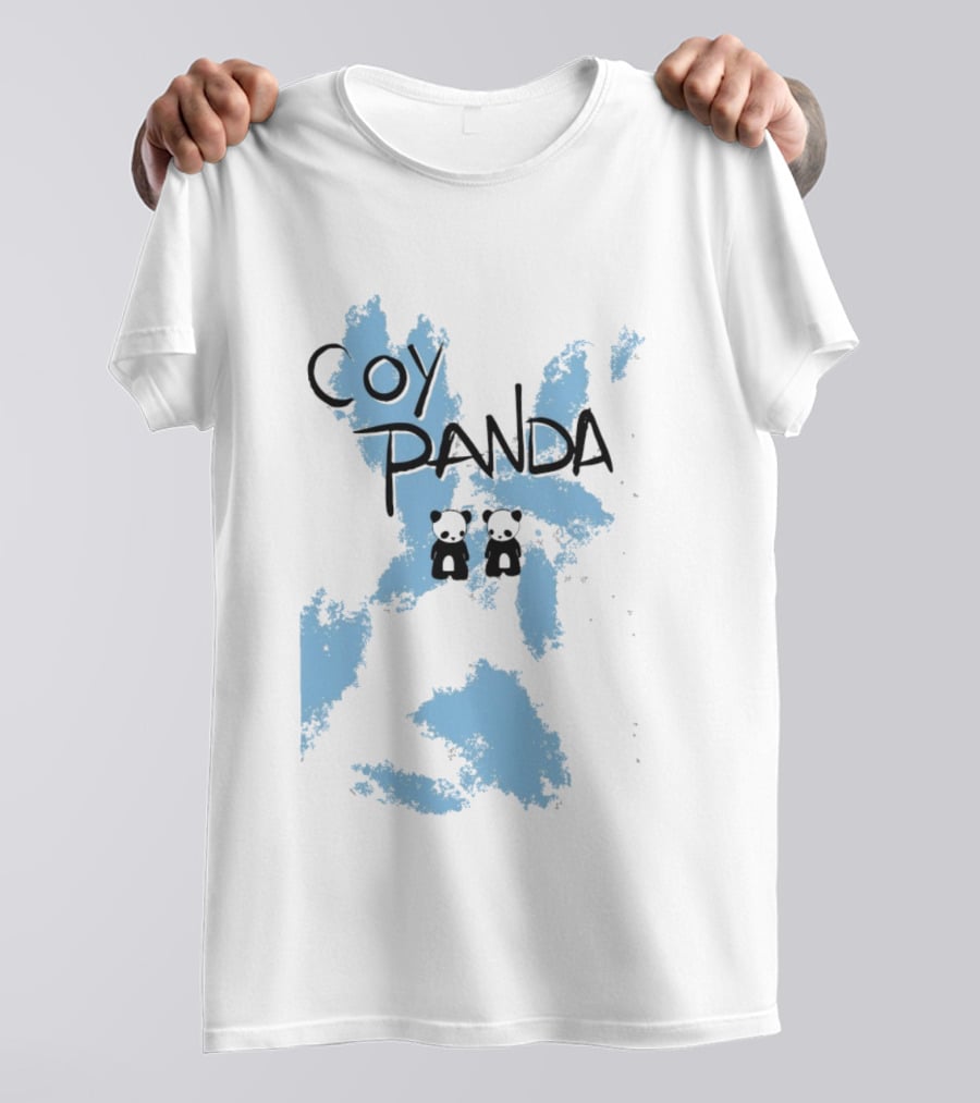 Coy Panda Chaos Like It's Paint T-Shirt