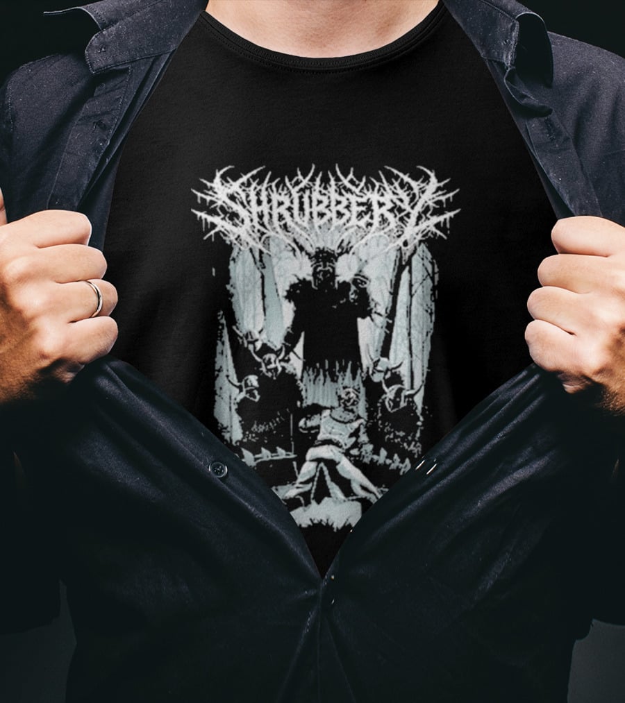Nakatomi Inc Shrubbery Band Medieval Gothic T-Shirt