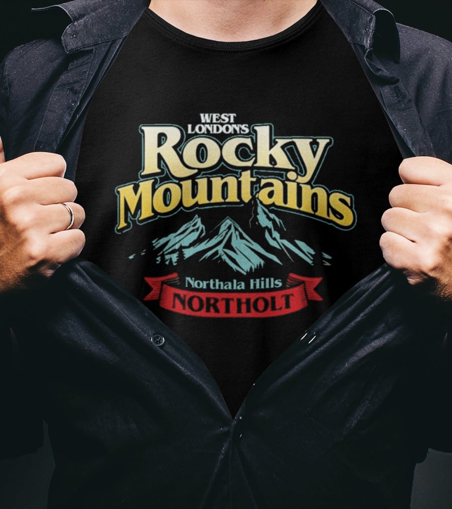 West London's Rocky Mountains Northala Hills Northolt T-Shirt