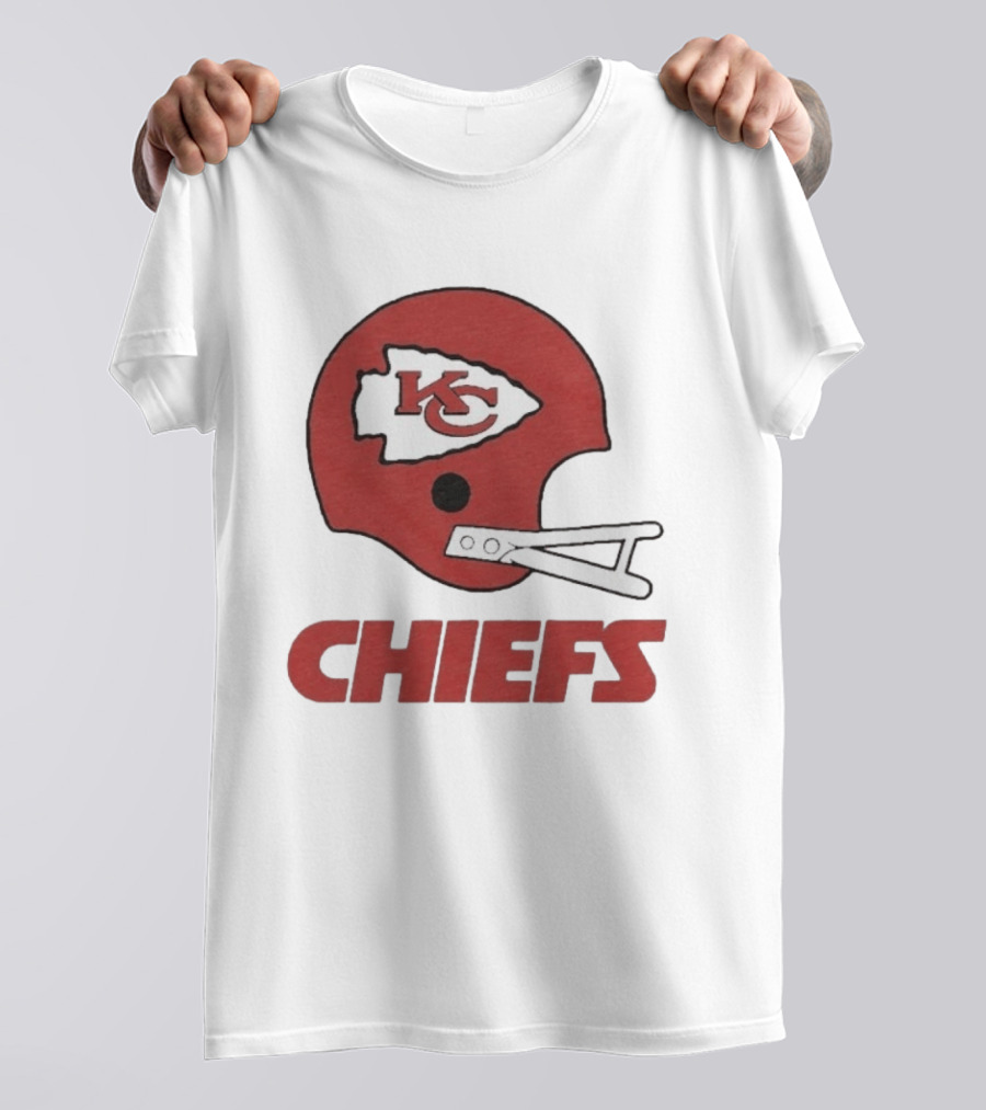 Kansas City Chiefs KC Helmet Logo Chiefs T-Shirt