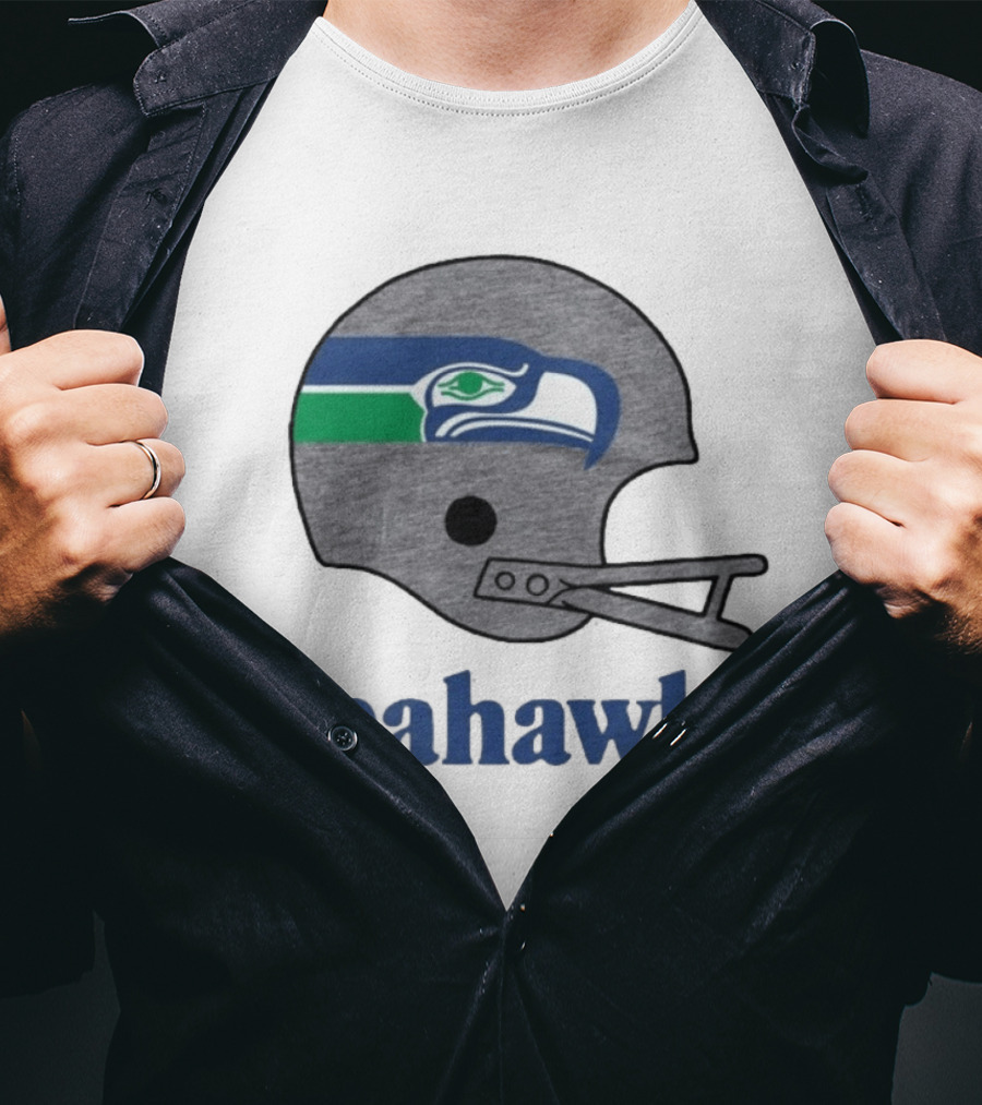 Seattle Seahawks Helmet Seahawks T-Shirt