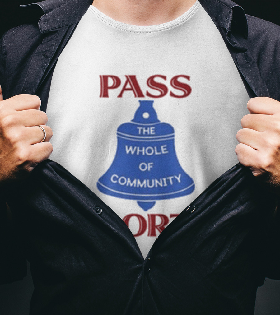 Passport The Whole Of Community Bell T-Shirt