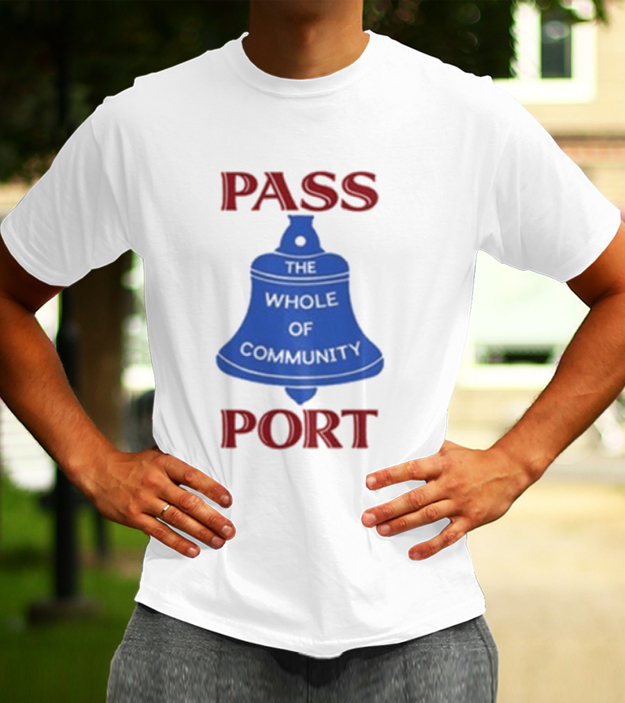 Passport The Whole Of Community Bell T-Shirt