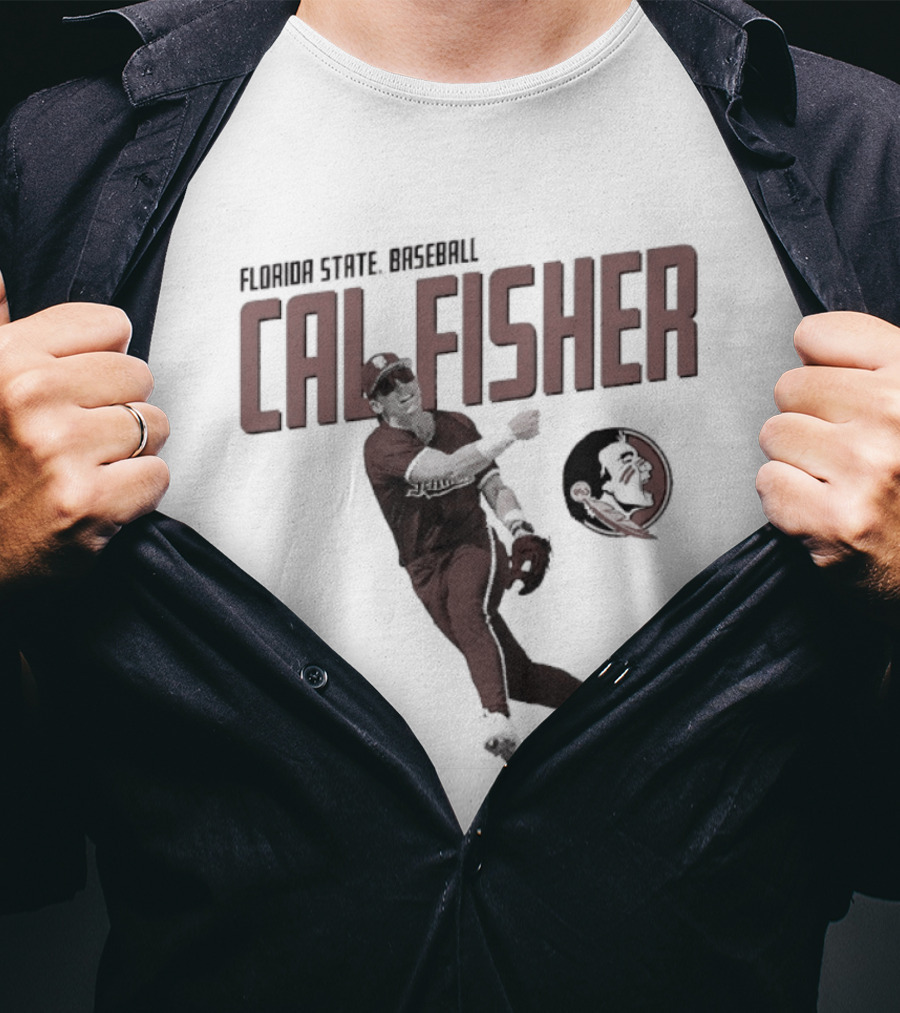 Florida State Seminoles Cal Fisher Baseball T-Shirt