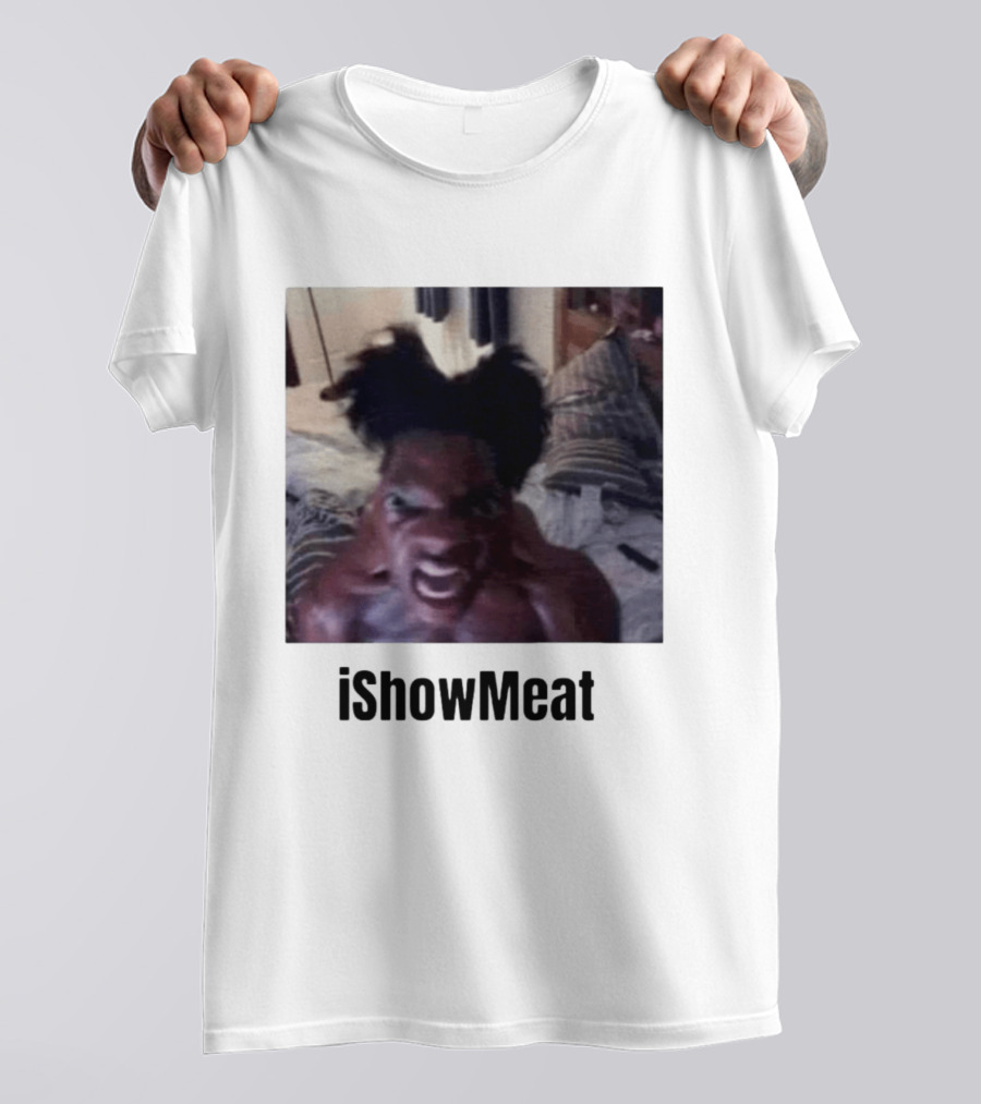 IShowMeat Viral Meme Image Popularity T-Shirt