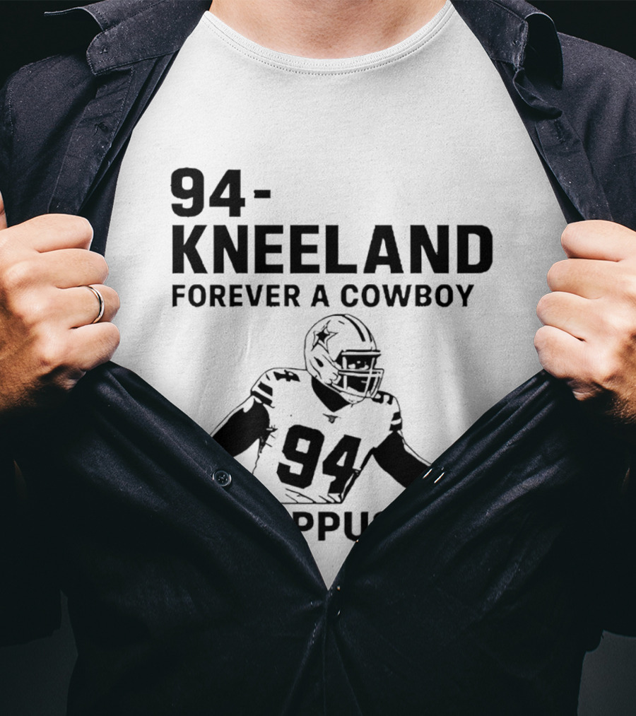 94 Kneeland Forever A Cowboy Keep Pushing T-Shirt