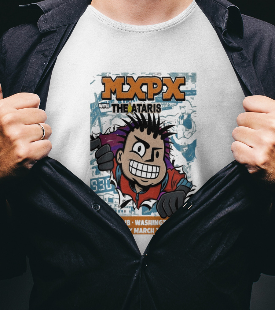 Mxpx With The Ataris 9 30 Club Washington DC March 26 2026 T-Shirt