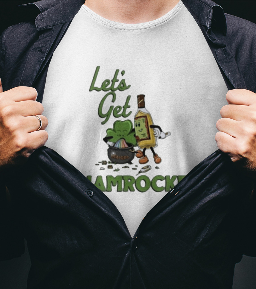 Let's Get Shamrocked Malört St. Patrick's Day T-Shirt