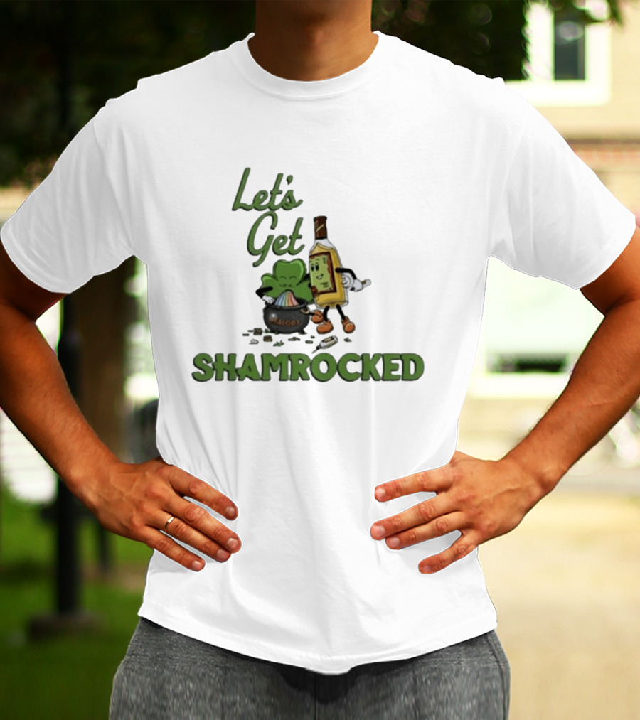 Let's Get Shamrocked Malört St. Patrick's Day T-Shirt