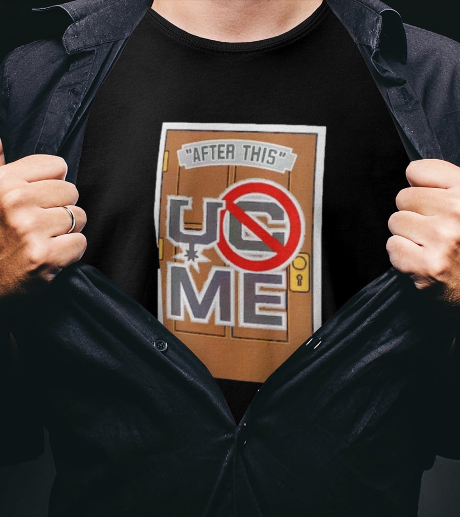 After This UCME Door Graphic John Cena T-Shirt