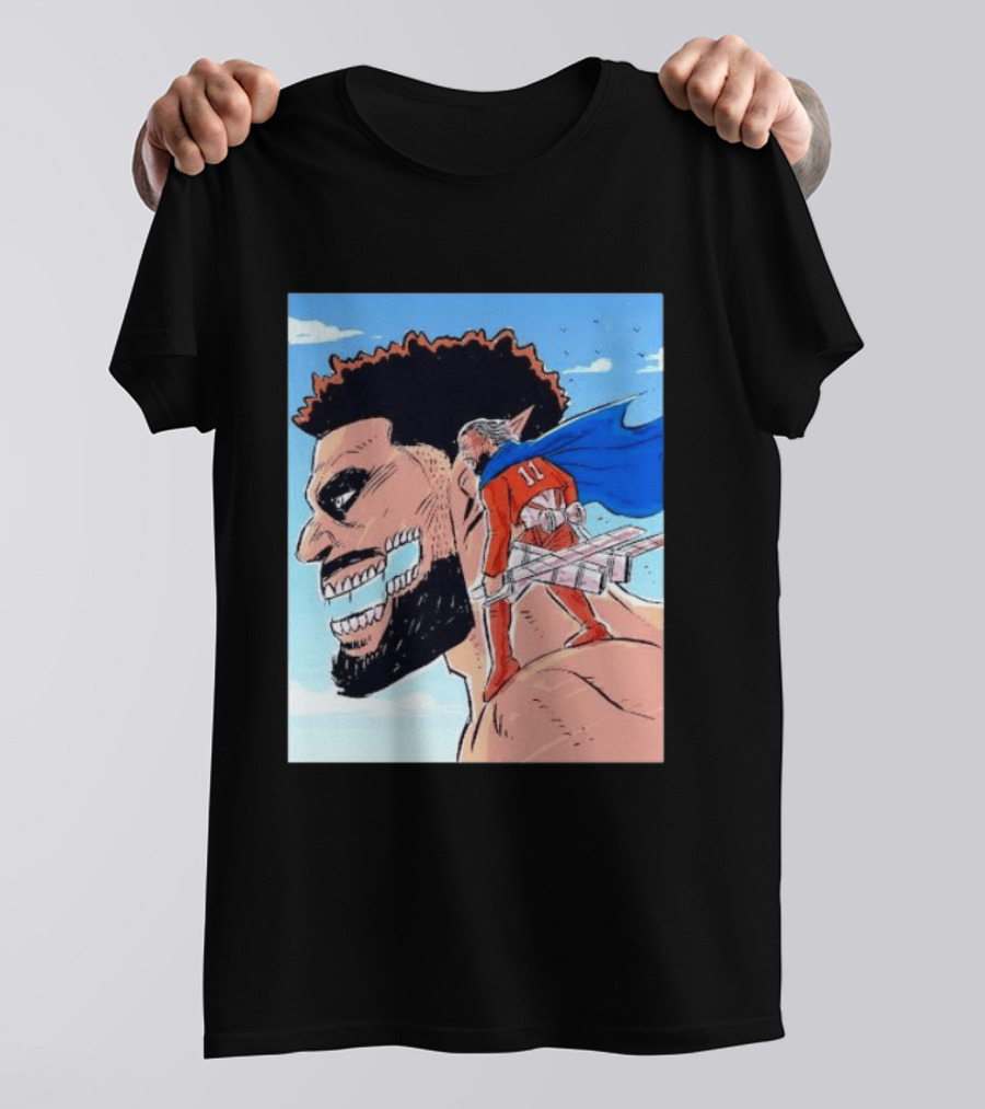 Attack On Titan Jalen Brunson New York Knicks T-Shirt