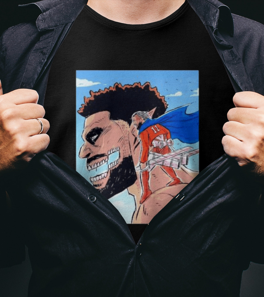 Attack On Titan Jalen Brunson New York Knicks T-Shirt